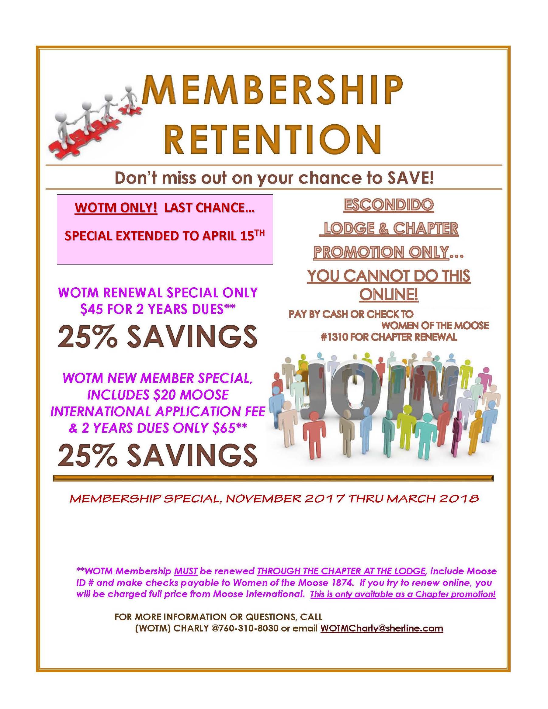 Membership Retention Plan Template